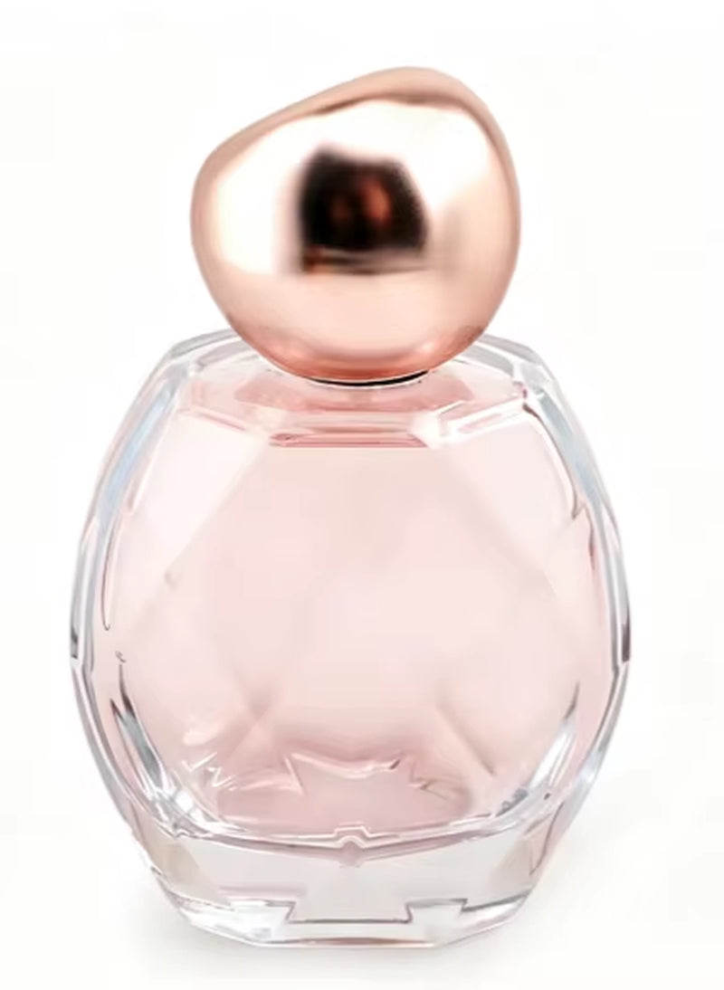 100ML Clear Cut Glass Perfume Bottle with Silver Irregular Cap Empty Refillable Fragrance Container Factory Direct