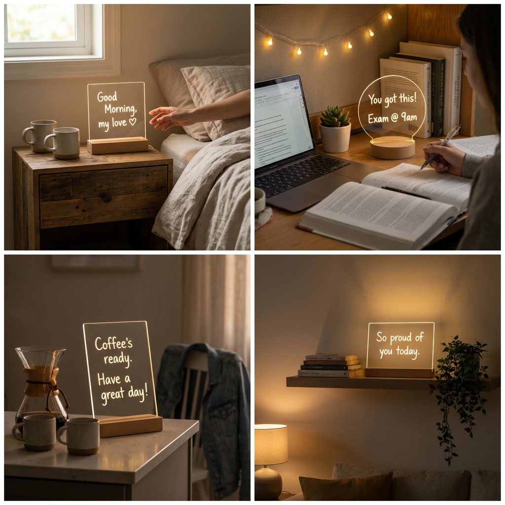 LumaNote — leave a little light behind.