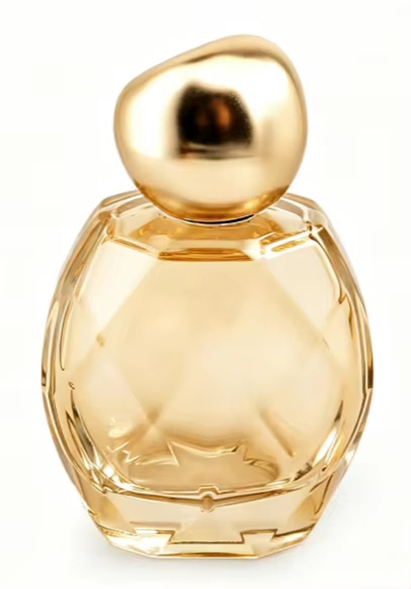 100ML Clear Cut Glass Perfume Bottle with Silver Irregular Cap Empty Refillable Fragrance Container Factory Direct